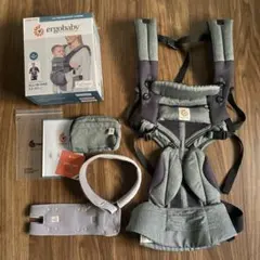 正規品　エルゴベビー　抱っこ紐　オムニ360　クールエア　クラシックウィーブ