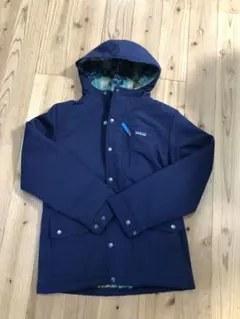 パタゴニア　キッズ　インファーノ　ジャケット　L 12 紺色　ネイビー　ジャンパ
