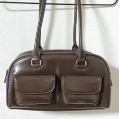 STAND OIL スタンドオイル 韓国　ブラウン ハンドバッグ