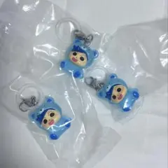 クレヨンしんちゃん めじるしアクセサリー みんなでくまパジャマ 風間くん