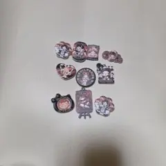 スカルパンダデザインビーズ10個セット