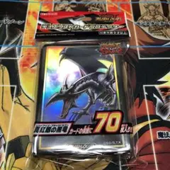 遊戯王 真紅眼の黒竜 カードプロテクター 2種セット ラッシュ - メルカリ