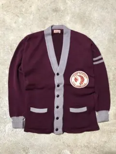 極上品　50〜60s ビンテージ　インディアン　カーディガン