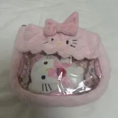 Hello Kitty ぬいぐるみ付きショルダーバッグ ピンク　サンリオ