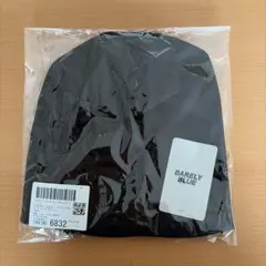 【 BARELY BLUE / ベアリーブルー 】 ルーズ ビーニー ブラック