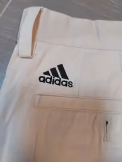 adidas ゴルフパンツ ベージュ ストレートレッグ