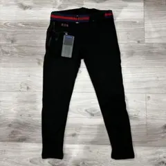 電熱ヒーター付きタイツ パンツ ブラック レディース L