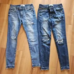 AZUL by MOUSSY スキニージーンズ 2色セット S