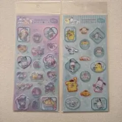 【正規品】サンリオ　すりガラス風シール　2枚セット