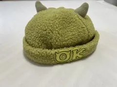 モンスターズインク　マイク　ファンキャップ　帽子　被り物　ディズニー　ボア