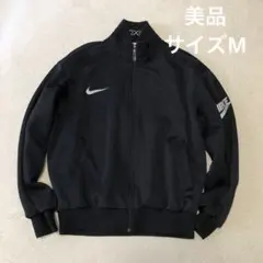 90s ナイキ NIKE トラックジャケット 刺繍ロゴ　日本製　銀タグ　M