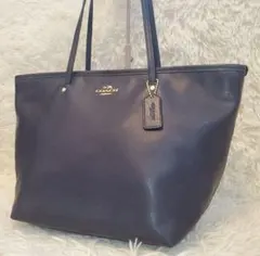 ⭐極美品⭐COACH サフィアーノレザー ビジネスバッグ ネイビー
