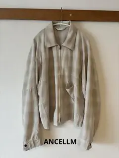 ANCELLM シャツBOW-TIE CHECK SHIRT(CREAM) - メルカリ
