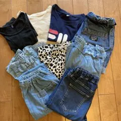 キッズ春夏服 9点セット Tシャツ デニム UNIQLO GU グローバルワーク