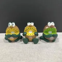 ゼスプリ　キウイブラザーズ　フィギュア3点セット