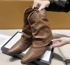 ウエスタンショートブーツ