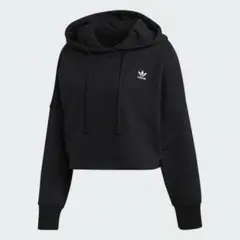 adidas クロップドフーディー パーカー DH2759のサムネイル