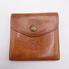IL BISONTE イルビゾンテ 二つ折り財布 レザー ヌメ革 ブラウンのサムネイル