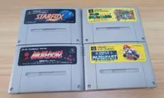 スーパーマリオワールド/マリオカート/スターフォックス/餓狼伝説【ジャンク品】