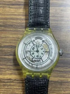 Swatch スウォッチ GK402 ビンテージ腕時計 スケルトン - メルカリ