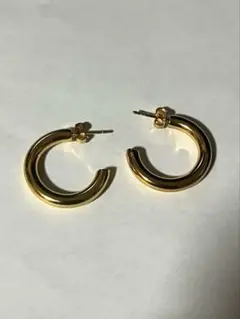 常田大希 着用 ピアスゴールド 18K 両耳リング