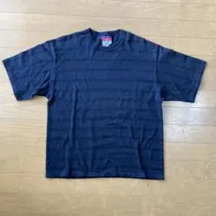 新品未使用チャンピオン7オンス　ヘリテージTシャツ⭐️絞りボーダー加工カッコいい！のサムネイル