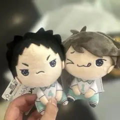 ハイキュー!! もちぴこぬいぐるみ6・2種セット 及川 徹 岩泉 一