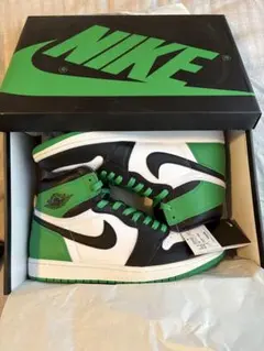 箱付新品未使用ナイキエアジョーダン1 RETRO HIGH OG celtics
