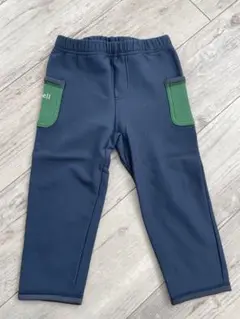 mont-bell ボトムス 90サイズ　ネイビー　裏起毛