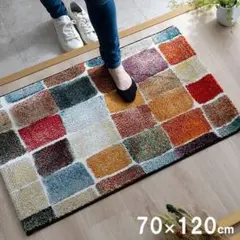 【10%引き】いいね！５個再販 お洒落 玄関マット パレット 70x120cm