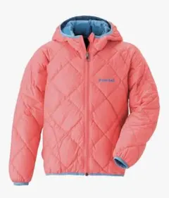 に*み様 モンベル キッズ110 リバーシブル ダウンパーカ 軽量/650FP