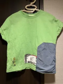 BEAMS mini 電車柄 Tシャツ 100cmのサムネイル