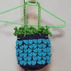 おしゃれ編みバック