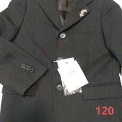 BeBe ブラック ストライプ ブレザー