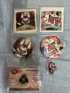 ハズビンホテル　ハスク　ヴァレンティノ　缶バッジ　他