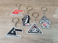 ムー　アクリルキーホルダー5点セット