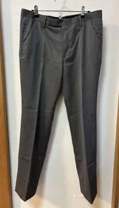 ビューティーアンドユース　グレー スラックス XL