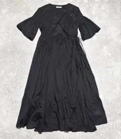 フリークスストア カシュクール ワンピース コットンボイル