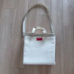 【ほぼ未使用】六花亭マルセイバターサンド 保冷ショルダーバッグ 2WAY