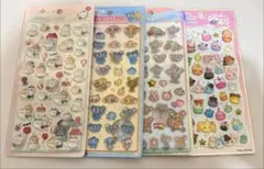 ちいかわランド ボンボンドロップシール エンジェルブルー ほっぺちゃん セット