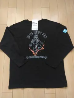 「炎炎ノ消防隊 × WORKMAN コラボ 長袖Tシャツ L 黒 新品」