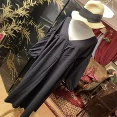 リネンワンピース