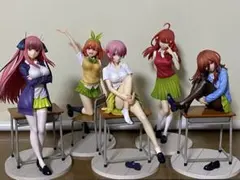 五等分の花嫁 フィギュア 5体セット 特典付き