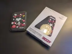 Satechi】 スヌーピー マグネット式ウォレットスタンド【Apple限定 