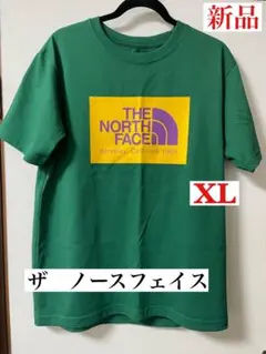 ☆ザ ノースフェイス ロゴTシャツ グリーンXL 新品