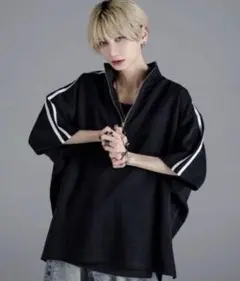 ADRER エクストラクオリティコットンポンチドルマンハーフリングジップT Sのサムネイル