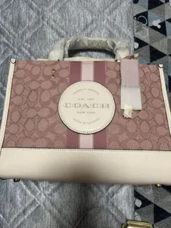 r*n様 COACH 2way ショルダーバッグ トートバッグ ピンク - メルカリ