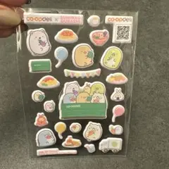 コープデリ×すみっコぐらし ぷくぷくシール