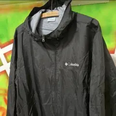Columbia ナイロンジャケット 防寒 黒 L 古着