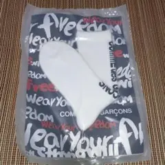 COMME des GARÇONS ホワイトソックス メンズLサイズ未開封のサムネイル